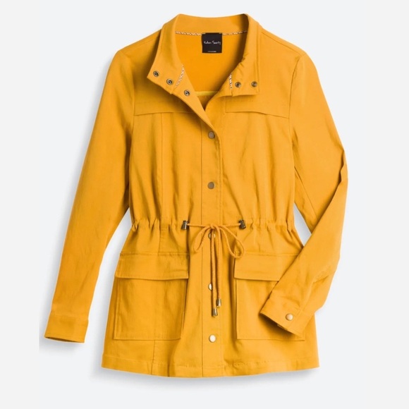 Eden Society Jackets & Blazers - Antsla Yellow Springtime Jacket